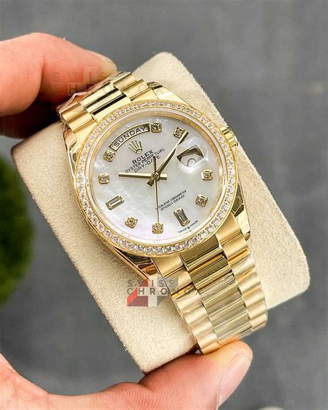 rolex day date 36 yellow gold